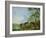 Mare and Stallion in a Landscape-Sawrey Gilpin-Framed Giclee Print