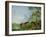 Mare and Stallion in a Landscape-Sawrey Gilpin-Framed Giclee Print