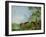 Mare and Stallion in a Landscape-Sawrey Gilpin-Framed Giclee Print