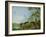 Mare and Stallion in a Landscape-Sawrey Gilpin-Framed Giclee Print