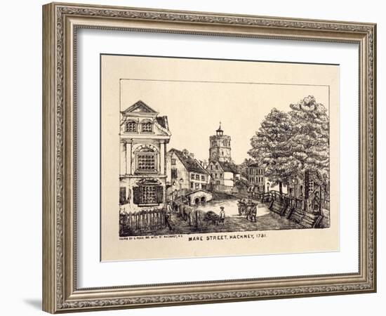 Mare Street, Hackney, London, 1731-C Read-Framed Giclee Print