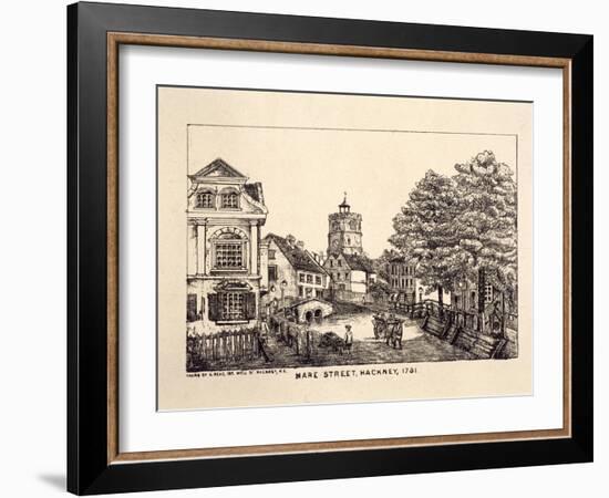 Mare Street, Hackney, London, 1731-C Read-Framed Giclee Print