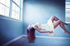 Female Floating in Room-Maren Kathleen Slay-Photographic Print