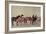 Mares and Foals Without a Background, circa 1762-George Stubbs-Framed Giclee Print