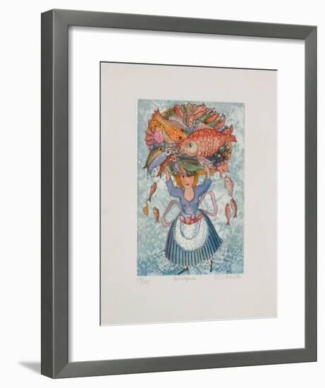 Mareyeuse-Françoise Deberdt-Framed Limited Edition