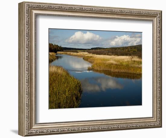 Margaree River, Nova Scotia, Canada-Patrick J. Wall-Framed Photographic Print