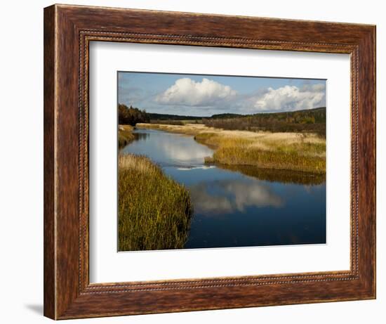 Margaree River, Nova Scotia, Canada-Patrick J. Wall-Framed Photographic Print