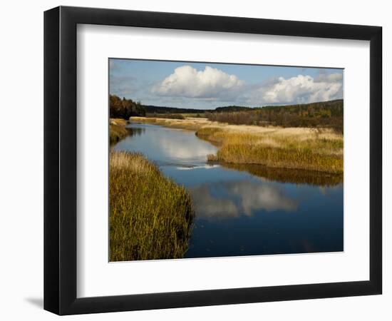 Margaree River, Nova Scotia, Canada-Patrick J. Wall-Framed Photographic Print