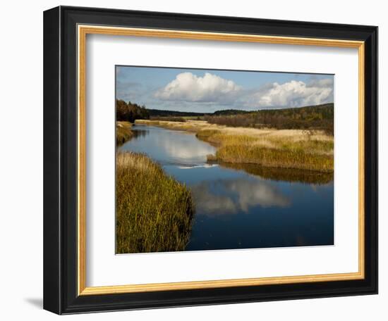 Margaree River, Nova Scotia, Canada-Patrick J. Wall-Framed Photographic Print