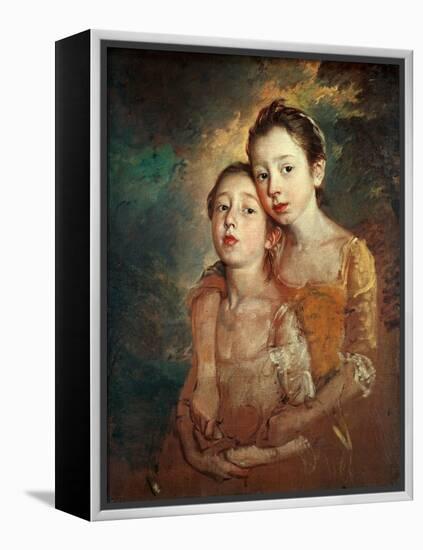 Margaret And Mary Gainsborough, 1760-1761-Thomas Gainsborough-Framed Premier Image Canvas