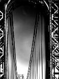 Looking up to Tower on the George Washington Bridge-Margaret Bourke-White-Photographic Print