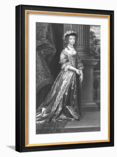 'Margaret Cavendish (née Lucas), Duchess of Newcastle upon Tyne', (c1846)-William Greatbach-Framed Giclee Print