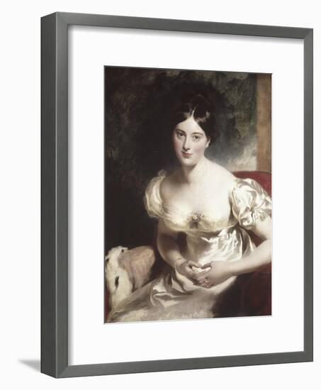 Margaret, Countess of Blessington-Thomas Lawrence-Framed Giclee Print