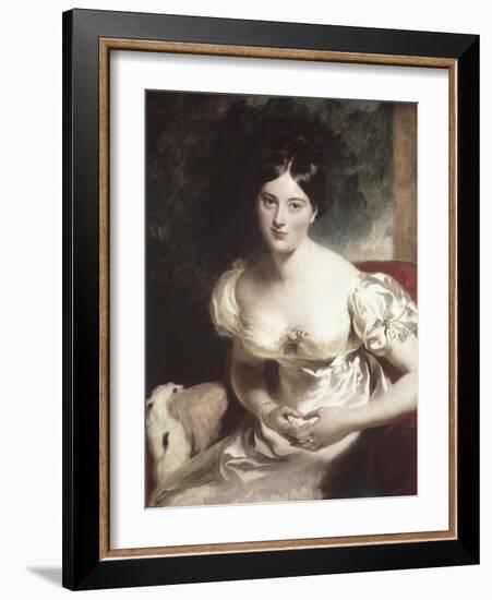 Margaret, Countess of Blessington-Thomas Lawrence-Framed Giclee Print