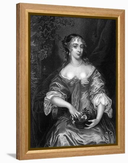 Margaret Denham-Sir Peter Lely-Framed Stretched Canvas