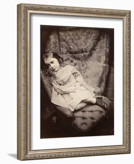 Margaret Frances Langton Clarke, 1864, Printed C.1866-Lewis Carroll-Framed Photographic Print