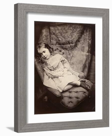 Margaret Frances Langton Clarke, 1864, Printed C.1866-Lewis Carroll-Framed Photographic Print