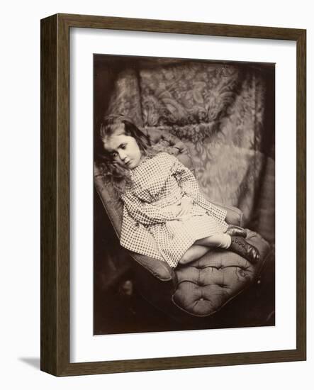 Margaret Frances Langton Clarke, 1864, Printed C.1866-Lewis Carroll-Framed Photographic Print