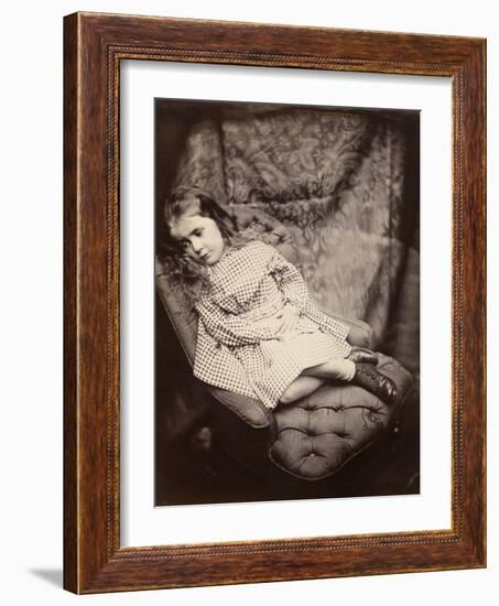 Margaret Frances Langton Clarke, 1864, Printed C.1866-Lewis Carroll-Framed Photographic Print