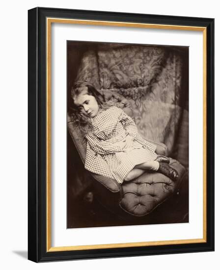 Margaret Frances Langton Clarke, 1864, Printed C.1866-Lewis Carroll-Framed Photographic Print