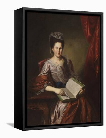 Margaret Hodge, Mrs. John B. Bayard, 1780 (Oil on Canvas)-Charles Willson Peale-Framed Premier Image Canvas