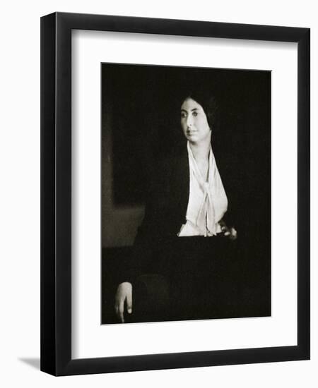 Margaret Kennedy, English novelist and playwright, mid 1920s-Unknown-Framed Photographic Print