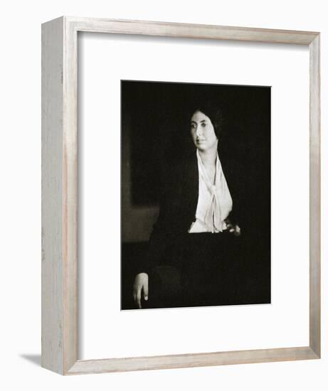 Margaret Kennedy, English novelist and playwright, mid 1920s-Unknown-Framed Photographic Print