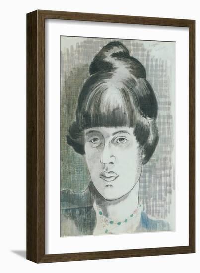 Margaret Nash, the Artist's Wife-Paul Nash-Framed Giclee Print