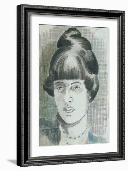 Margaret Nash, the Artist's Wife-Paul Nash-Framed Giclee Print