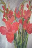 Red Gladioli-Margaret Norris-Framed Giclee Print