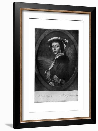 Margaret 'Peg' Woffington (1720-176), Irish Actress, 18th Century-Jackson-Framed Giclee Print