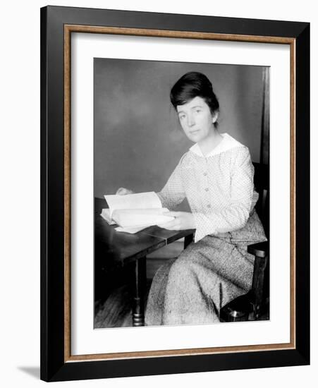 Margaret Sanger, American Social Reformer-Science Source-Framed Giclee Print