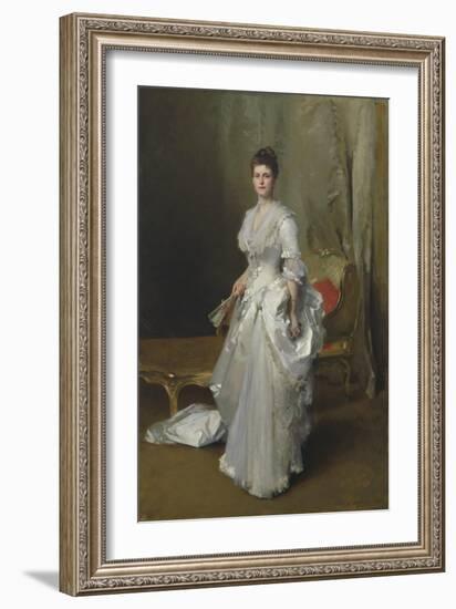 Margaret Stuyvesant Rutherfurd White, 1883-John Singer Sargent-Framed Giclee Print