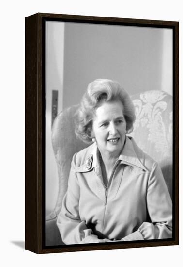 Margaret Thatcher as leader of the Conservative Party, 1975-Marion S. Trikosko-Framed Premier Image Canvas