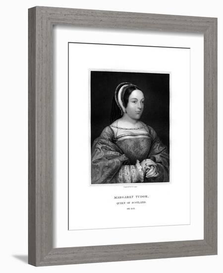 Margaret Tudor, Queen of Scotland-R Cooper-Framed Giclee Print