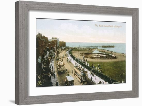 Margate, Bandstand 1903-null-Framed Art Print