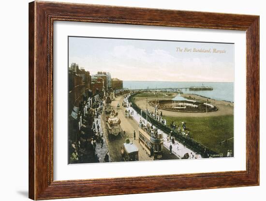 Margate, Bandstand 1903-null-Framed Art Print