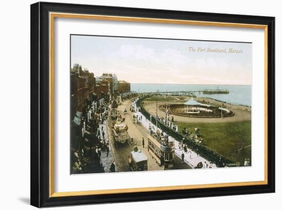 Margate, Bandstand 1903-null-Framed Art Print