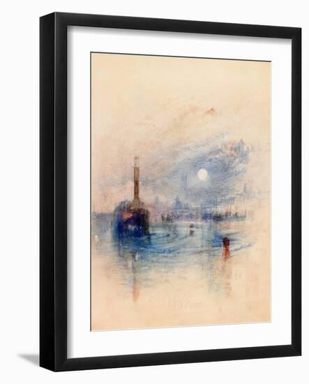 Margate, C.1840-J. M. W. Turner-Framed Premium Giclee Print