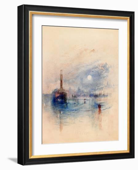 Margate, C.1840-J. M. W. Turner-Framed Premium Giclee Print