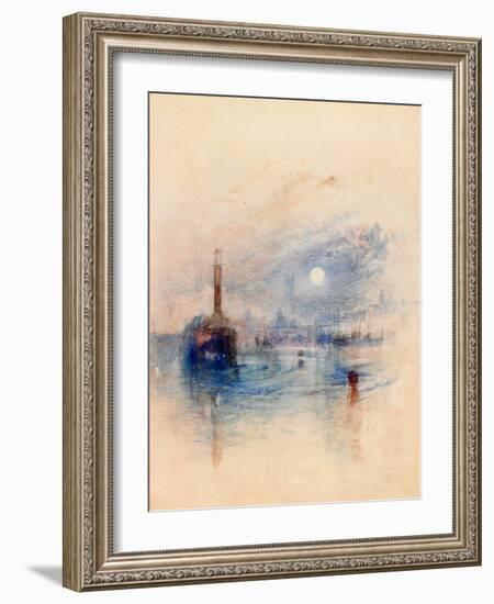 Margate, C.1840-J. M. W. Turner-Framed Giclee Print