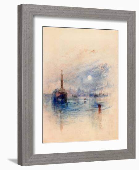 Margate, C.1840-J. M. W. Turner-Framed Giclee Print