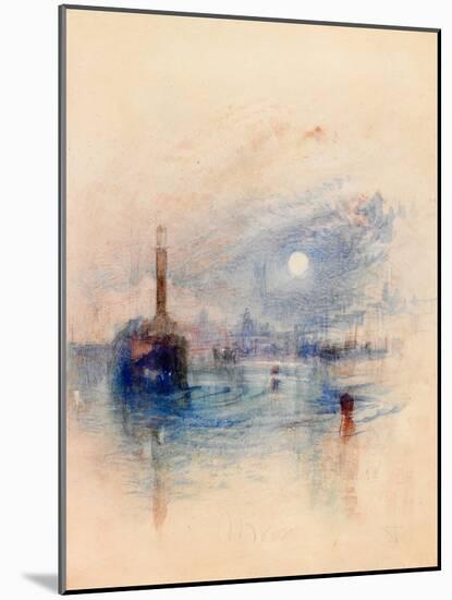 Margate, C.1840-J. M. W. Turner-Mounted Giclee Print