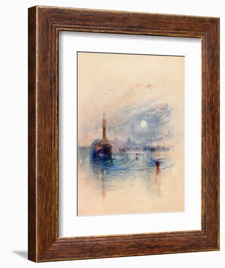 Margate, C.1840-J. M. W. Turner-Framed Giclee Print