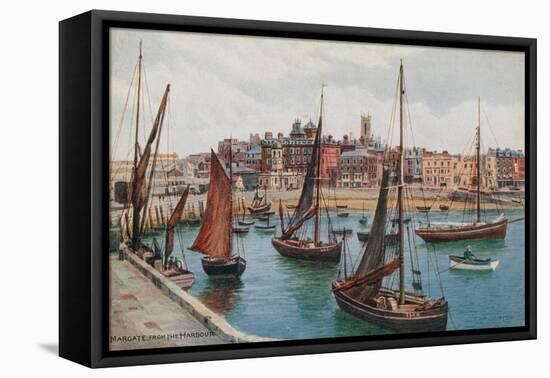 Margate, from the Harbour-Alfred Robert Quinton-Framed Premier Image Canvas