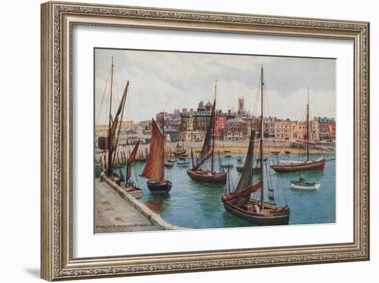 Margate, from the Harbour-Alfred Robert Quinton-Framed Giclee Print