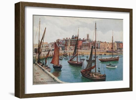 Margate, from the Harbour-Alfred Robert Quinton-Framed Giclee Print