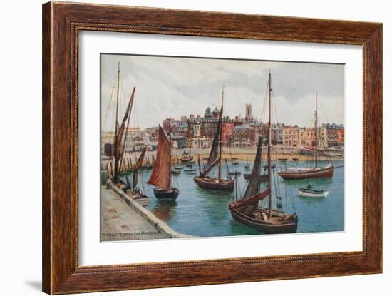 Margate, from the Harbour-Alfred Robert Quinton-Framed Giclee Print