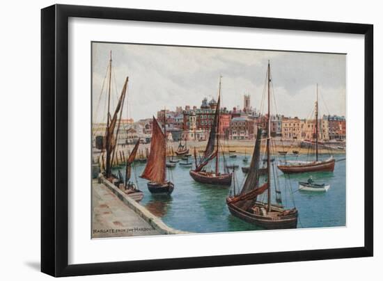 Margate, from the Harbour-Alfred Robert Quinton-Framed Giclee Print