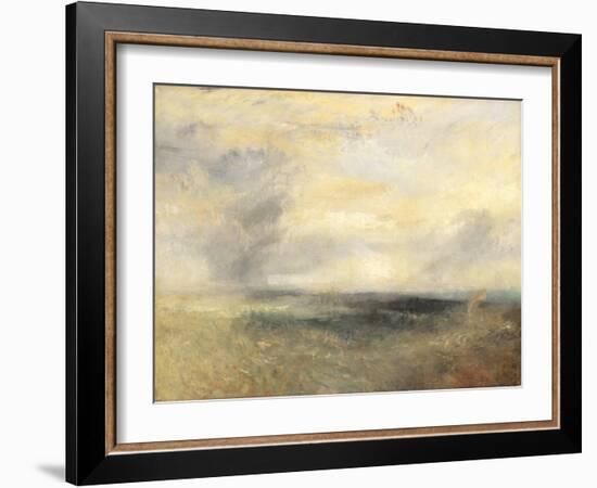 Margate, from the Sea, Ca 1835-J. M. W. Turner-Framed Giclee Print